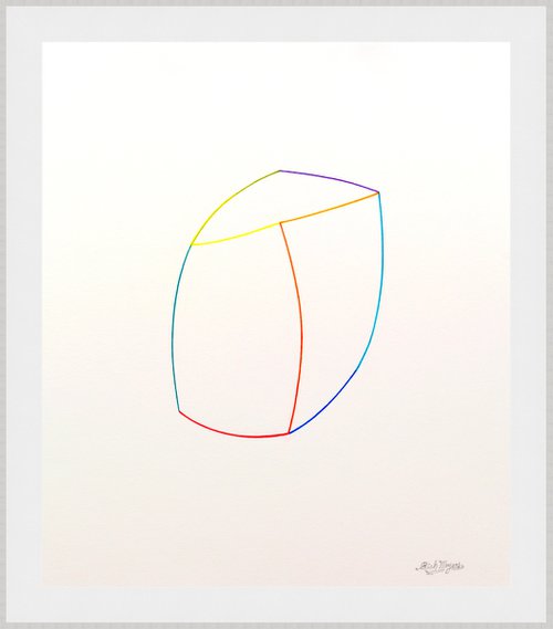 UNTITLED #2 - Modern / Minimal Line Drawing by Rich Moyers