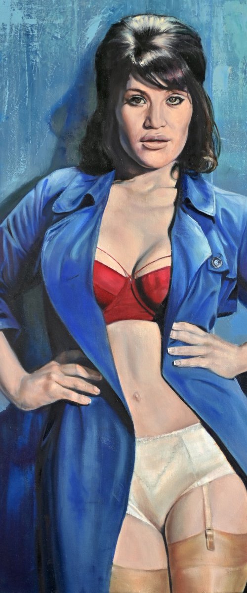 "Gemma" blue by Michael Juniper