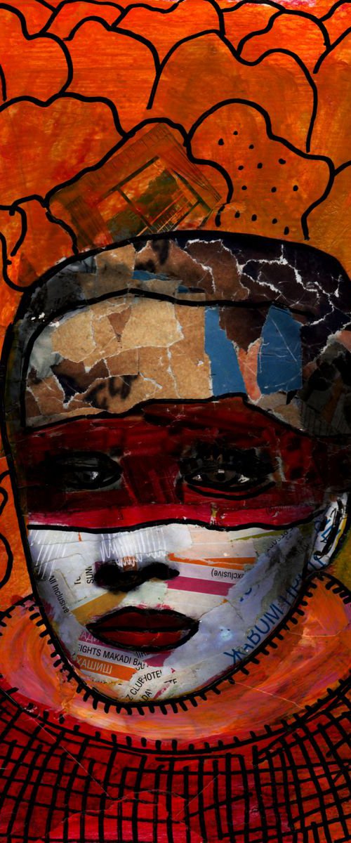 Abstract Marlene Dietrich #4 by Pavel Kuragin