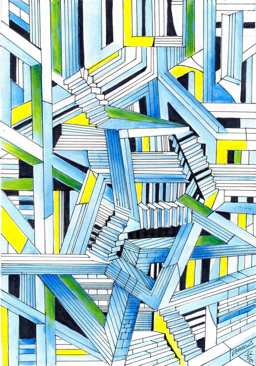 Abstract Structures by Spencer Derry