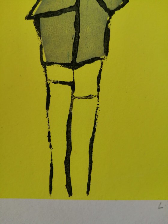 Stilts on Yellow 2