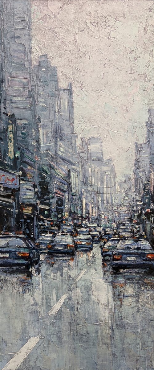 City landscape #6 by Movses Petrosyan