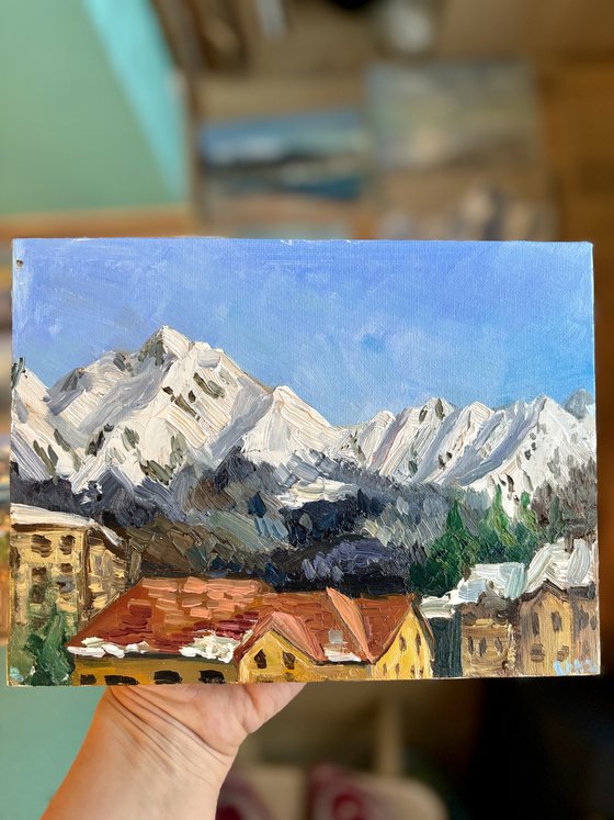 Mountain Village Morning