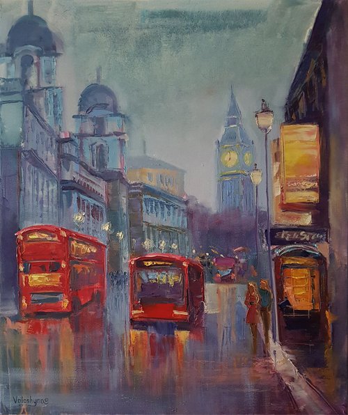 London Street by Mary Voloshyna