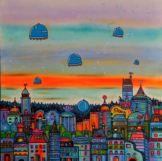 A Fantastic Imaginary City