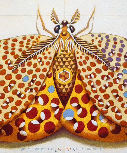 Chromatic butterfly / yellow by Federico Cortese