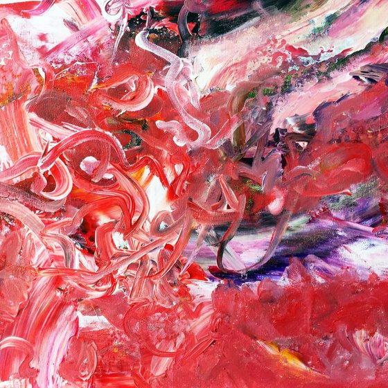 Tempestuous Landscape - abstract expressionism