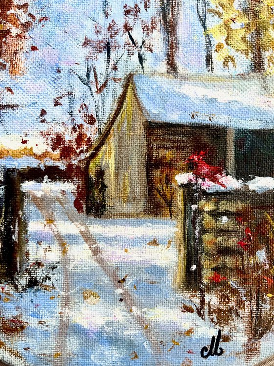 A song beneath the snow..