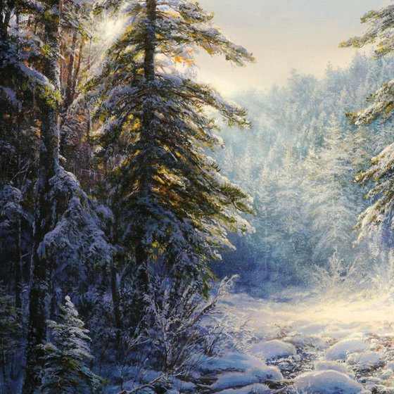 Whisper of a winter Stream