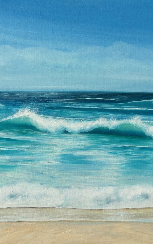 Turquoise Beach IV by Catherine Kennedy