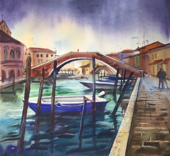 Murano before the rain