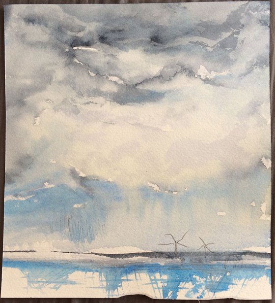 April Clouds II - Seascape