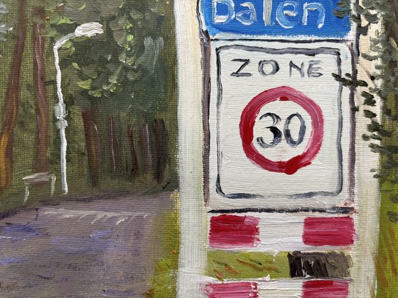 Welcome in Dalen. Plein air