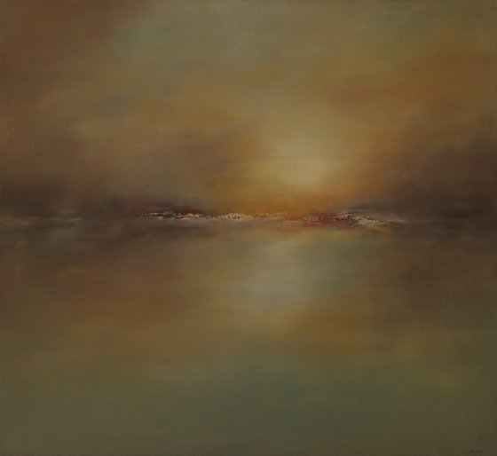 Ochre sunset