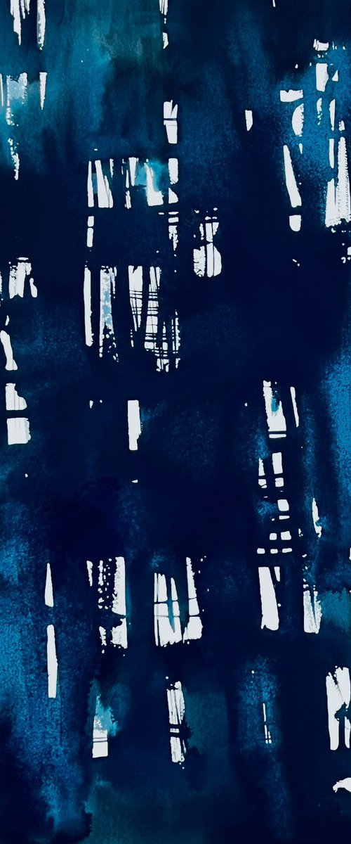 The Blue Night by Shabs  Beigh