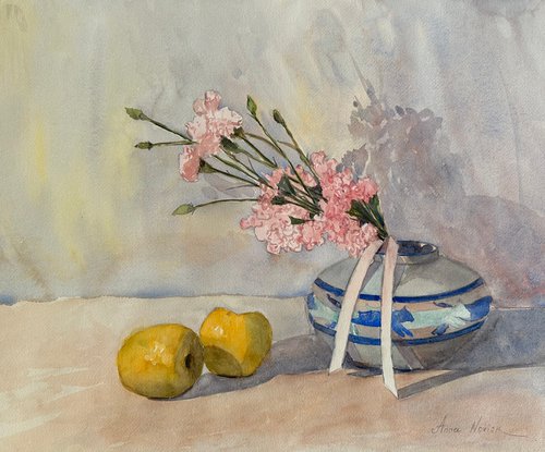 Apples in the Sunlight by Anna Novick