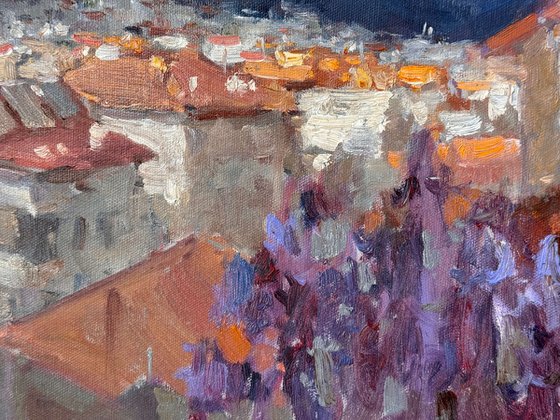 Evening Over Alanya
