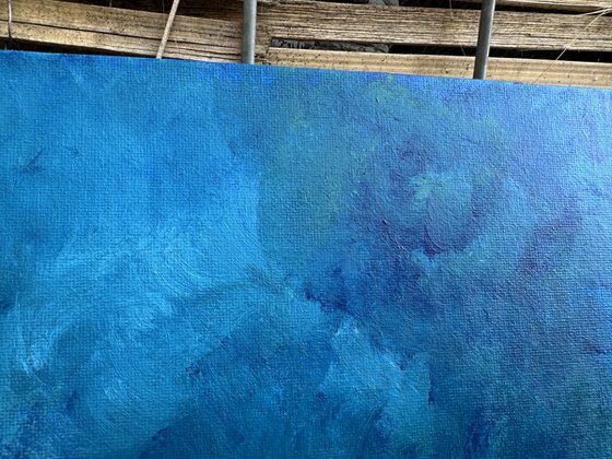 Red boad seascape
