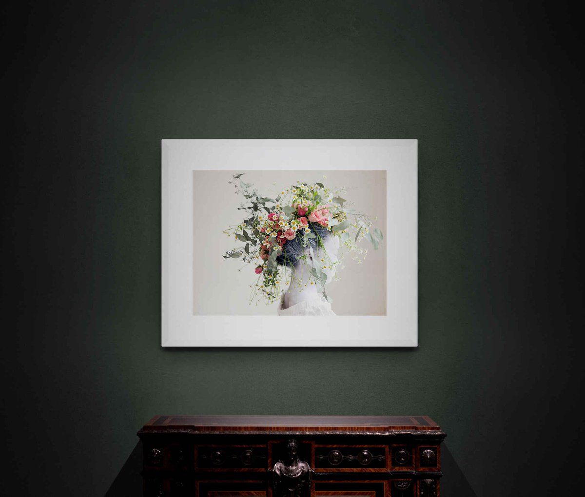 Photorealistic Portrait Photograph By Ziesook You, 27 X 20", Scent Of Broq-Pa 07252020, Original Artwork