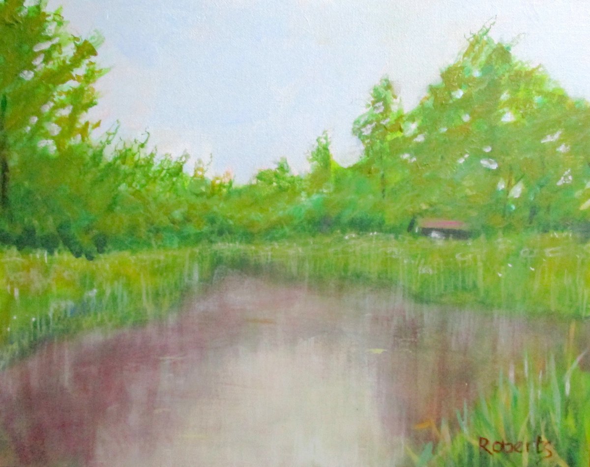 The pond by Rosalind Roberts