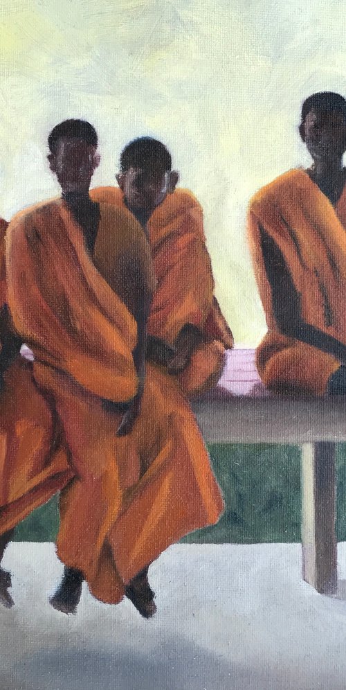Novice Monks by JANE  DENTON