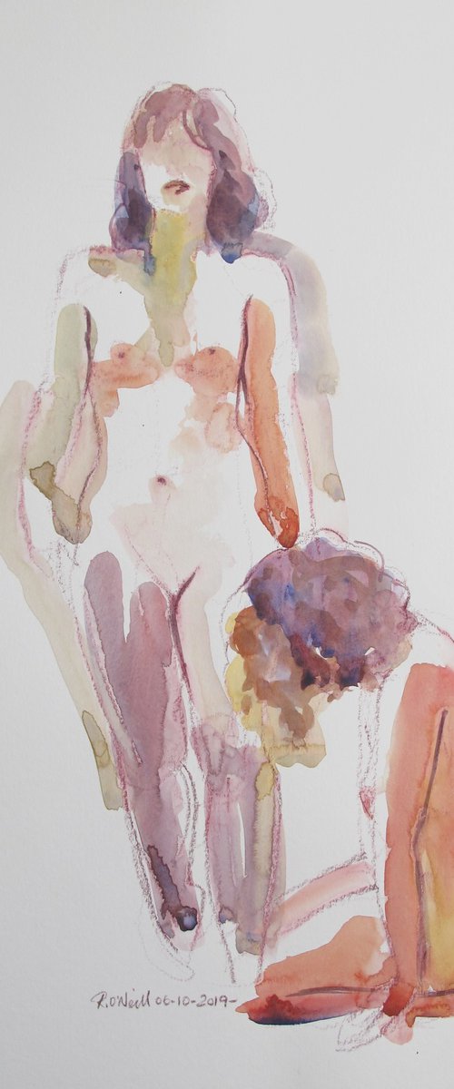 female nude 2 poses by Rory O’Neill