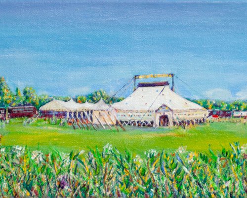 THE MORNING AFTER THE HOOLEY, GIFFORDS CIRCUS by Diana Aungier-Rose