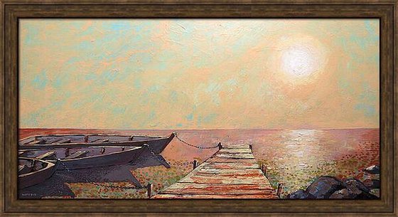Sunlit Pier: (SPACES Series)