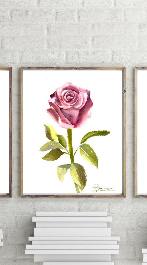 Set of 3 Roses by Olga Tchefranov (Shefranov)