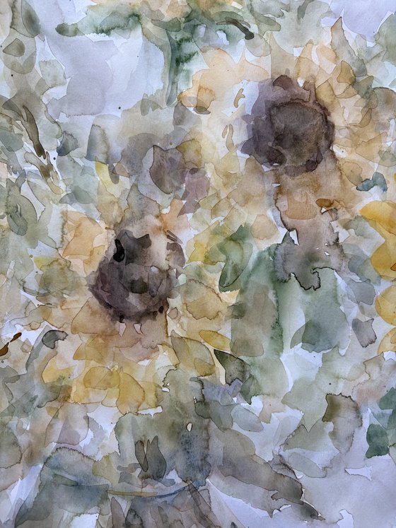 Sunflowers 50x 65 cm 2025