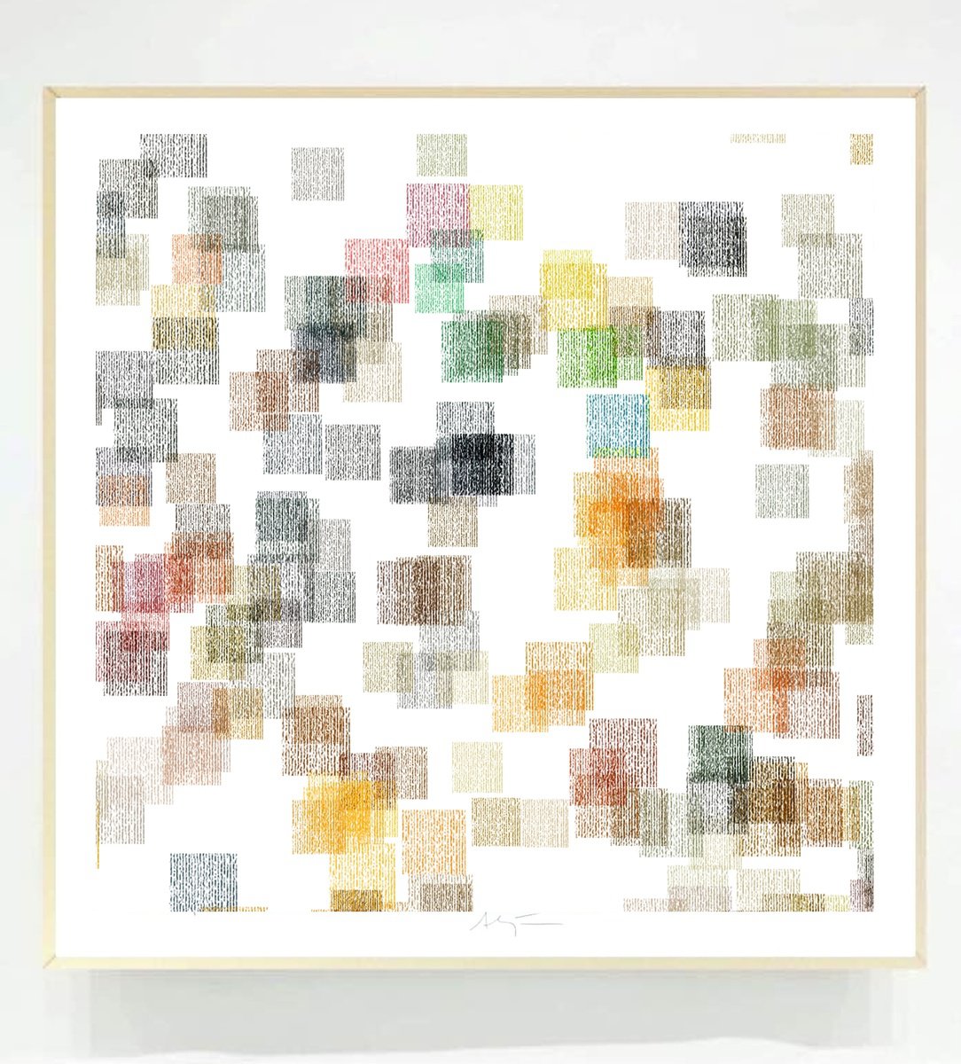 Impressionistic Giclee Print , Fields Xvi By Alejos, 24 X 24, Artwork For Sale On Artfinder