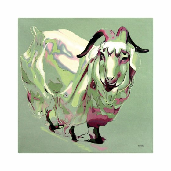 Inspiré d'une chèvre d'Anton Puchegger