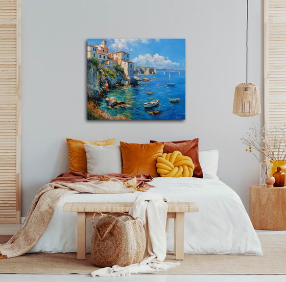 Mediterranean Coastal Village