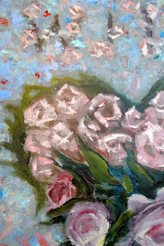 The Pulse of Origin: A Floral Heart