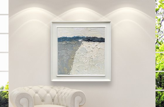 Abstract Oil Painting on Canvas