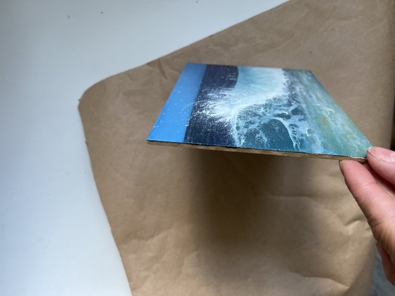 Sea wave miniatures