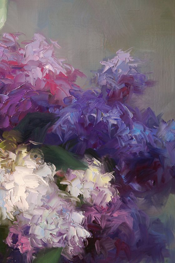 "Bouquet of lilacs"