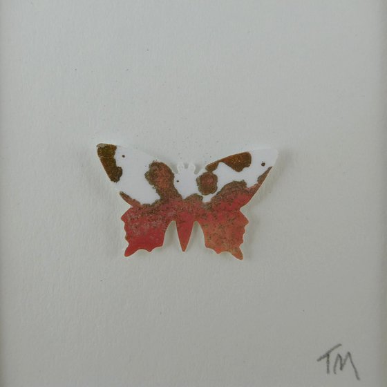 One Rose gold Butterfly