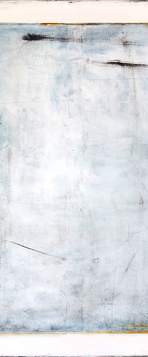 Blue and Sienna VII by Maja Gajewska