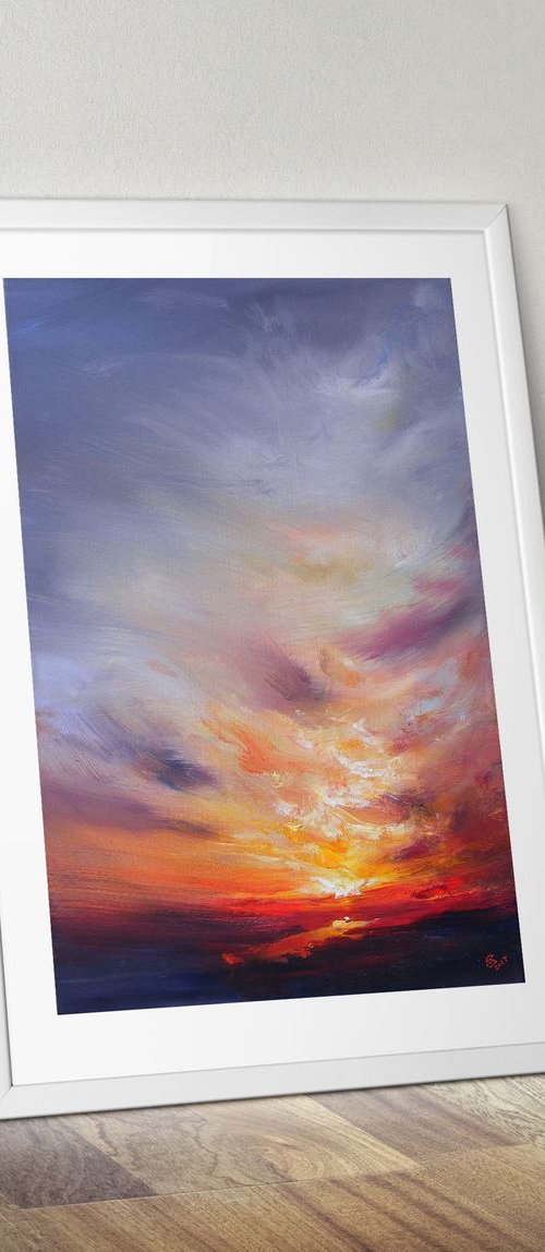 "Only the sky Knows" SPECIAL PRICE!!! by Ivan  Grozdanovski
