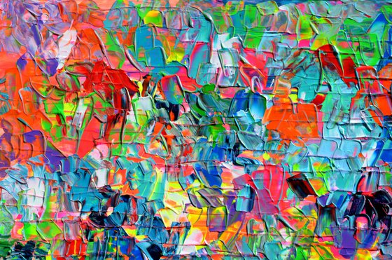 Palette 8 - Colorful Textured Abstract