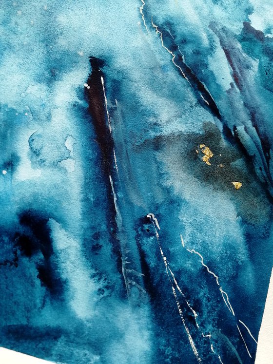 Abstract  Seascape painting