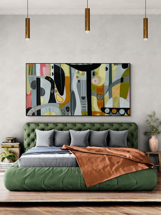 Geometric abstraction #4