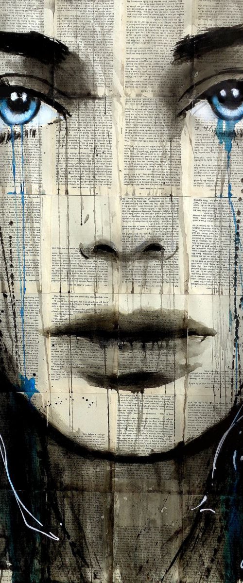 STARK BLUE by Loui Jover