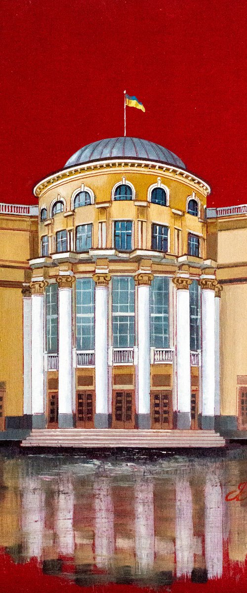 "The building of the Regional Council. Vinnitsa.Ukraine" by Tetiana Tiplova