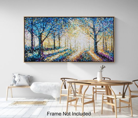 Where Beautiful Things Begin - Blue Landscape