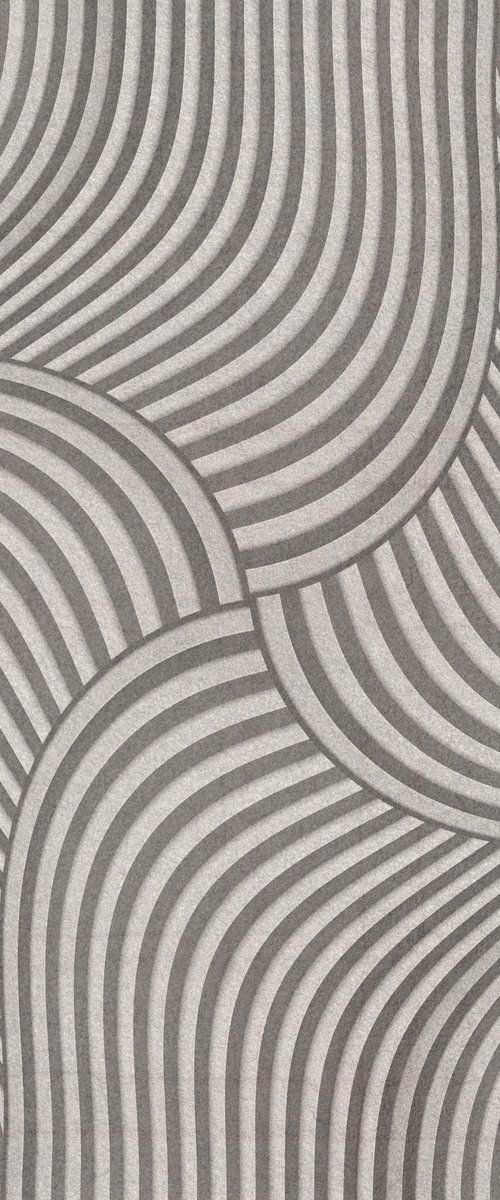 Wavy lines 10 by Lidiya Dmitrieva