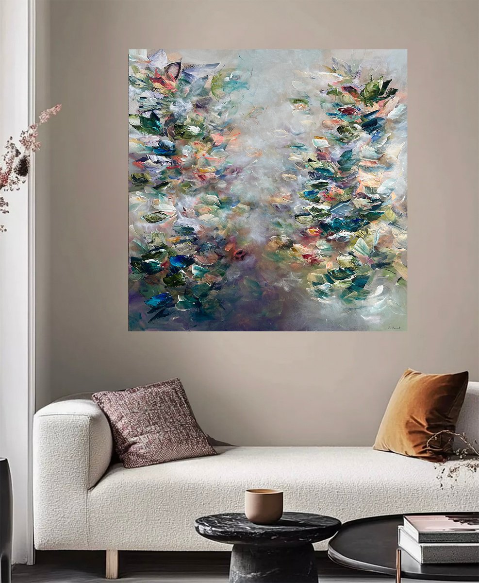  Beauty In Freedom By Ve Boisvert, 36 X 36, Artwork For Sale On Artfinder