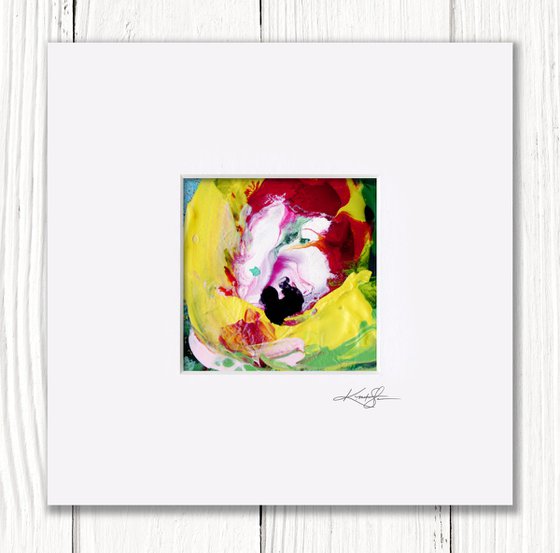 Blooming Magic 232 - Abstract Floral Painting by Kathy Morton Stanion