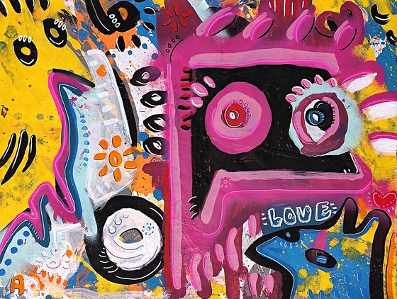 ANIMAL LOVE 30x40cm